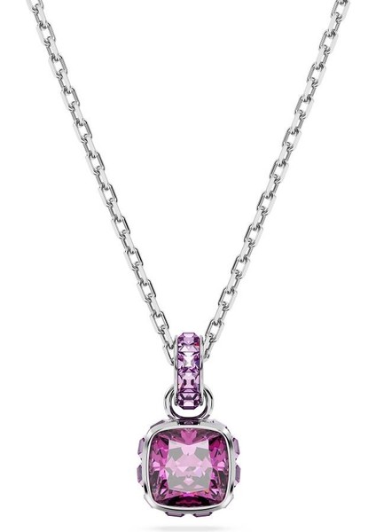 5651708 Swarovski Kolye Birthstone:pend Feb Pendant  Pur/rhs