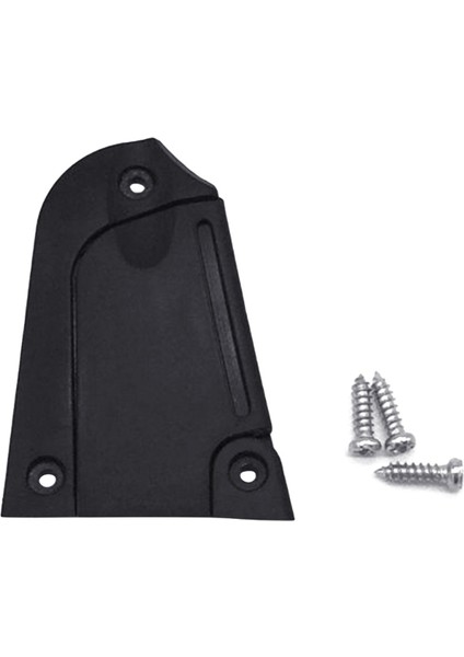 Elektro Gitar Truss Rod Kapak Plastik Yedek Parça, Vidaları ile 3 Delikli Akustik Gitar Parçaları Aksesuarları (Yurt Dışından)