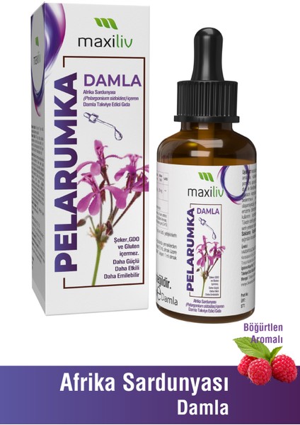 Pelarumka -Afrika Sardunyası Damla 30ML