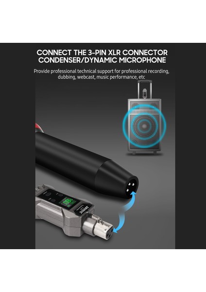 Jayete Uhf Stili Jayete Uhf Otomatik Verici Kurulumlu Kablosuz Mikrofon Sistemi Xlr Kablosuz Verici Alıcı Kablolu Mikrofon Adaptörü (Yurt Dışından) indirimleri