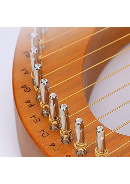 16 Dize Stili Telliler Lyre Harp Tel Seti Değiştirme Metal Tel Aksesuarı Müzik Tutkunları Performans Sanatçıları Müzisyenler Gitar Parçaları Için (Yurt Dışından) fiyatları