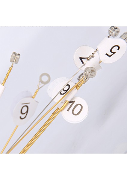 16 Dize Stili Telliler Lyre Harp Tel Seti Değiştirme Metal Tel Aksesuarı Müzik Tutkunları Performans Sanatçıları Müzisyenler Gitar Parçaları Için (Yurt Dışından) indirimleri