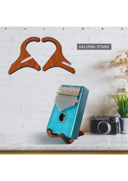 Taşınabilir Ahşap Kalimba Tutucu Standı Thumb Piano Ekran Standı Rafı Kalimba Thumb Piano Aksesuarları Müzik Aleti (Yurt Dışından) modelleri