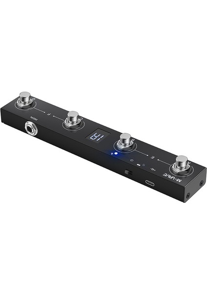 Çikolata Tarzı M-Vave Çikolata Bt Kablosuz Mıdı Kontrol Cihazı 4 Ayak Anahtarı USB Mıdı Ayak Kontrol Pedalı App Kontrolü Gitar Pedalı (Yurt Dışından)