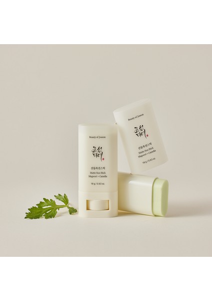 Matte Sun Stick : Mugwort+Camelia (Spf 50+ Pa++++) Stick Güneş Kremi
