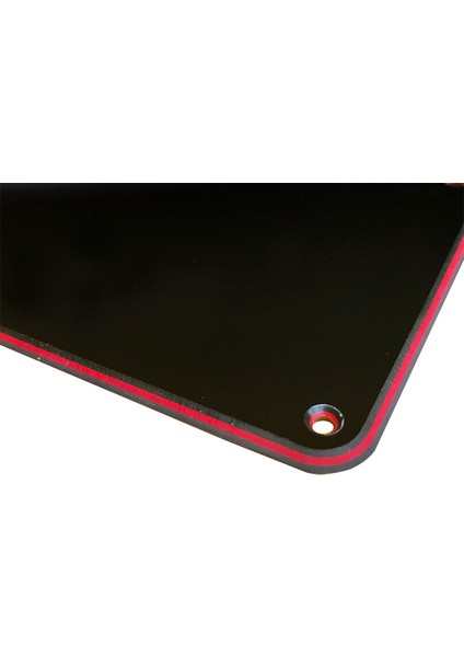 Siyah Kırmızı Siyah Tarzı Pleroo Özel Gitar Pickguard - 24CM*50CM Dıy Elektro Gitar Pick Guard Boş Malzeme Levha Gitar Parçaları, Tüm Renkler (Yurt Dışından)