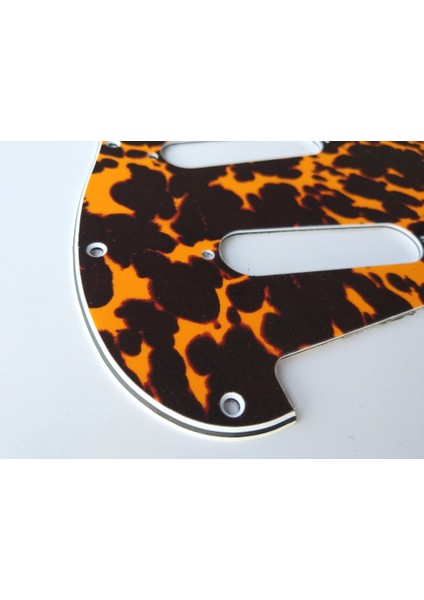Siyah Kırmızı Siyah Tarzı Pleroo Özel Gitar Pickguard - 24CM*50CM Dıy Elektro Gitar Pick Guard Boş Malzeme Levha Gitar Parçaları, Tüm Renkler (Yurt Dışından)