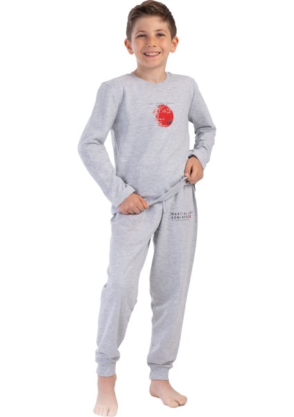 Erkek Çocuk Uzun Kol Pijama Takım(9-10/15-16) , 403002