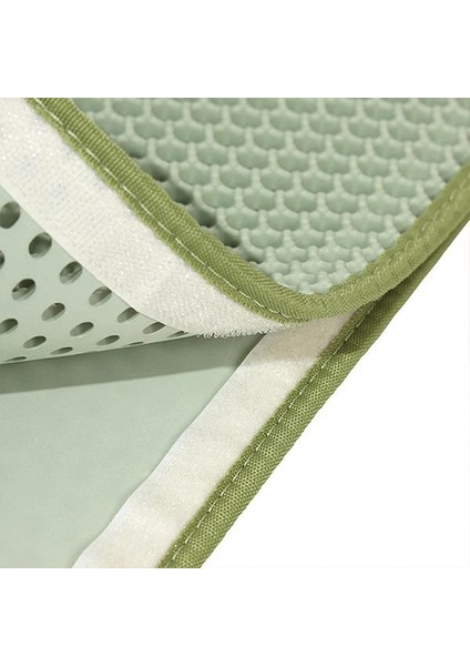 Duplex Elekli Kedi Kumu Paspası Yeşil fırsatları