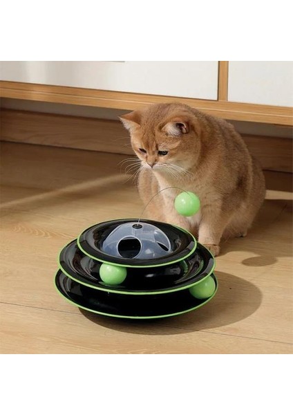 Play Tower Drone Toplu Kedi Oyuncağı