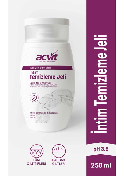 Intim Temizleme Jeli – 250 ml