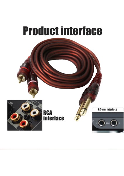 Pc DVD Tv Vcr Mp3 Hoparlörler Video Ses Kablosu Cord Için Ses Hattı Kablosu Stereo Jack Erkek 2 Rca Erkek Kablosu (Yurt Dışından) fiyatları