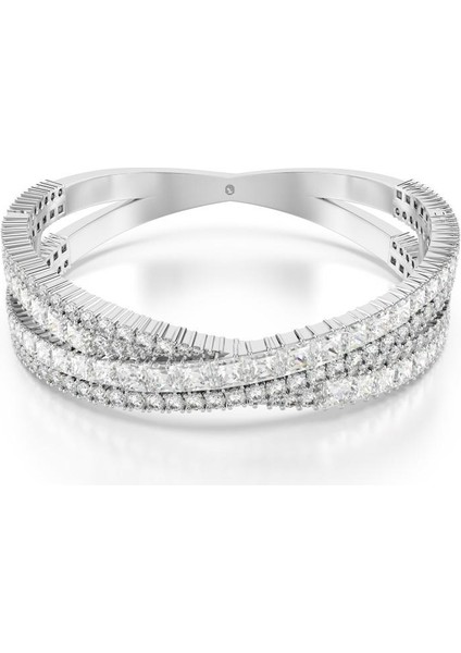 5680269 Swarovski Bilezik Hyperbola:cuff L Whıte/rhs M
