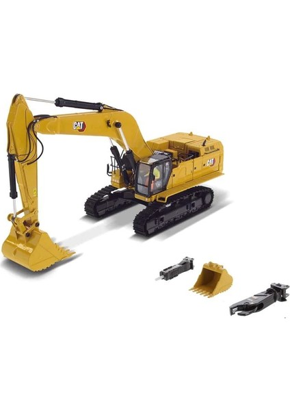 1/50 Caterpillar 395 Gp Versiyon - Yeni Logo Metal Paletli Eskavatör