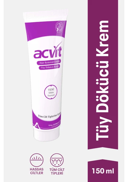 Tüy Dökücü Krem 150 ml