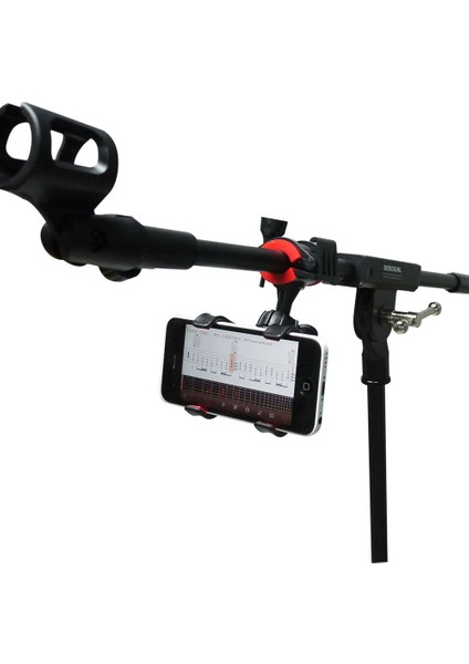 Mikrofon Mik Standı 360 Derece Dönebilen Bisiklet Telefon Tutucu Akıllı Telefon Bas Gitar Aksesuarları Için (Yurt Dışından)