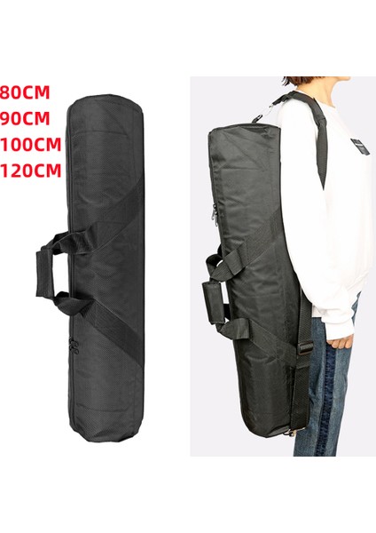 90CM Kayış Yok Stili 120 cm Tripod Çantası Omuz Çantası Taşıma Çantası Hoparlör Mikrofon Veya Işık Standları Için 3 Yastıklı Fotoğraf Ekipmanı 2 Yastıklı Cebi Bulunmaktadır. (Yurt Dışından) fırsatları