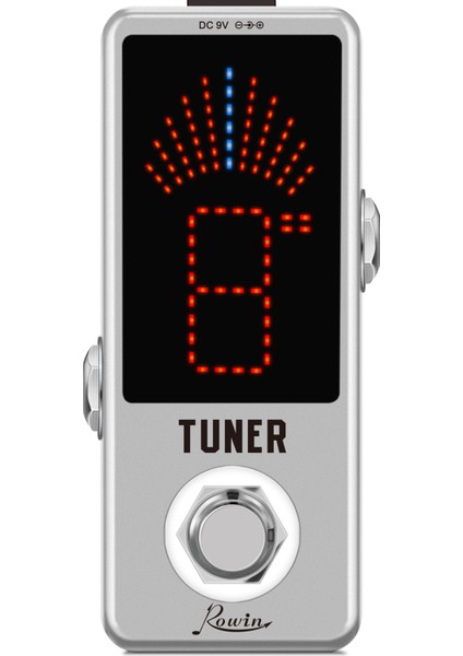 I-Konektörler 6 Adet Stil Elektrikli Gitarlar Için Yüksek Hassasiyetli Gitar Kromatik Akort Pedalı (Yurt Dışından) modelleri