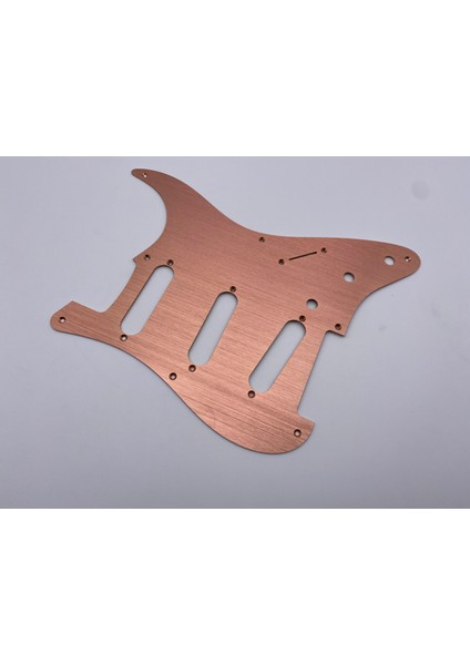 Altın Tarzı Gitar Koruyucu 8 Delikli Alüminyum Anodize Modern Stil Strat Sss Gitar Plektrum Çizik Plakası Amerikan Meksika Cs Fender Için Uyumludur (Yurt Dışından) modelleri