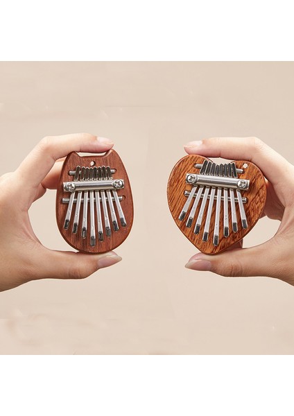 C Tipi Kalimba Stand Stili 17 Tuşlu Kalimba Afrika Yap-Işe-El Ahşap Beyaz Embriyo Başparmak Piyano Ahşap Müzik Aletleri Sanza Mbira Kalimba Çalma (Yurt Dışından)