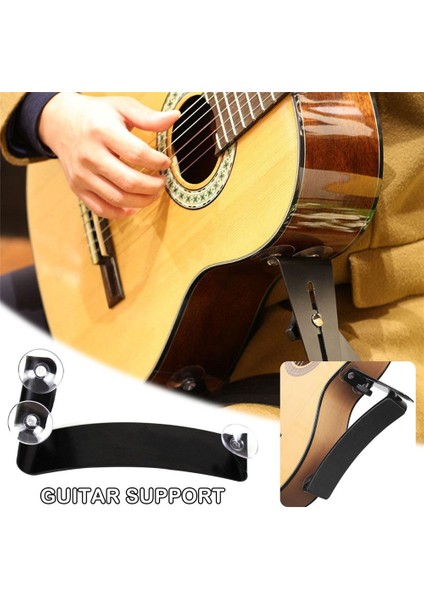 1 Adet Tarzı Alüminyum Akustik Aksesuarlar Klasik Bas Tutucu Destek Standı Gitar Bacak Desteği Kol Dayama El Dayama (Yurt Dışından) fırsatları