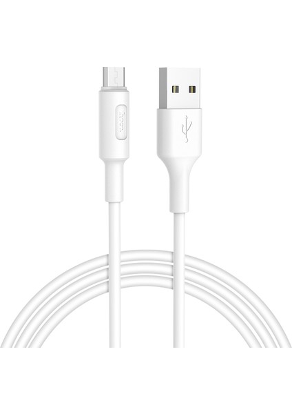 1m Soarer Mikro USB Data Sync Şarj Kablosu-Beyaz (Yurt Dışından)