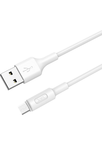 1m Soarer Mikro USB Data Sync Şarj Kablosu-Beyaz (Yurt Dışından)