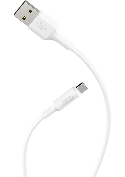 1m Soarer Mikro USB Data Sync Şarj Kablosu-Beyaz (Yurt Dışından)