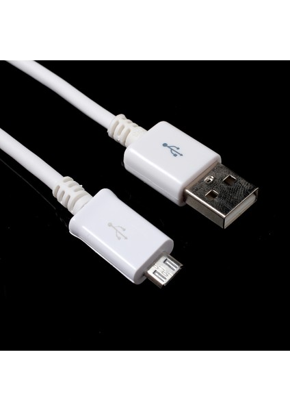 Ekonomik 1m Mikro USB Charge Sync Veri Kablosu-Beyaz (Yurt Dışından)