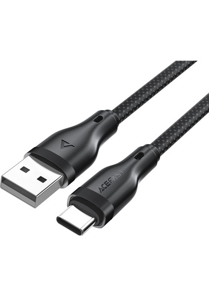 4U Sky 1,2 M Usb-A - Usb-C Şarj Veri Kablosu 3A Örgülü USB Şarj Kablosu Kablosu (Yurt Dışından)