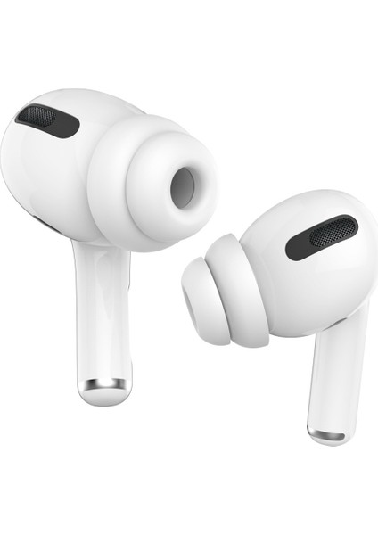 Pro/ Pro için 2 Çift Silikon Kulaklık Kapağı 2 Yumuşak Rahat Kulak Uçlarının Değiştirilmesi, Boyut: L (Yurt Dışından)