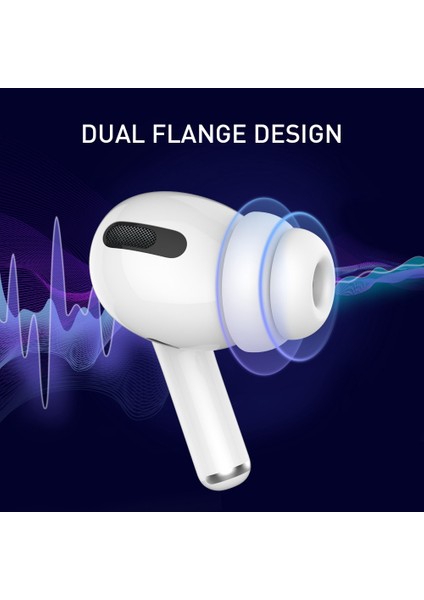 Pro/ Pro için 2 Çift Silikon Kulaklık Kapağı 2 Yumuşak Rahat Kulak Uçlarının Değiştirilmesi, Boyut: L (Yurt Dışından) fiyatları