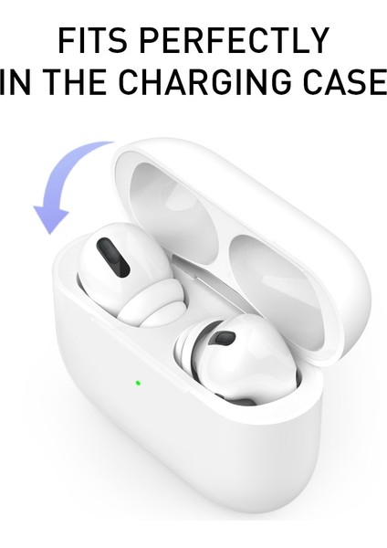 Pro/ Pro için 2 Çift Silikon Kulaklık Kapağı 2 Yumuşak Rahat Kulak Uçlarının Değiştirilmesi, Boyut: L (Yurt Dışından) fırsatları