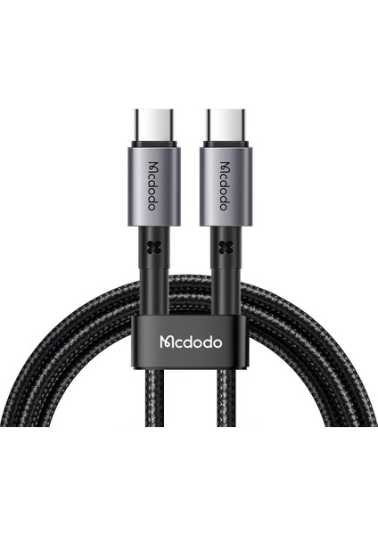 Mdd 1,5 M 60W Tip-C'den Tip-C Pd Telefon Hızlı Şarj Kablosu Veri Kablosu - Siyah (Yurt Dışından)