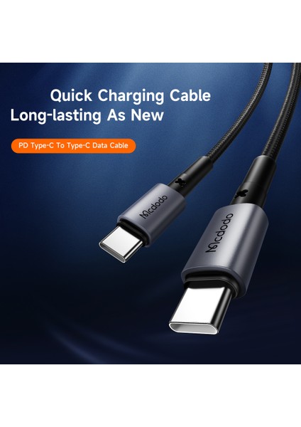 Mdd 1,5 M 60W Tip-C'den Tip-C Pd Telefon Hızlı Şarj Kablosu Veri Kablosu - Siyah (Yurt Dışından) fiyatları