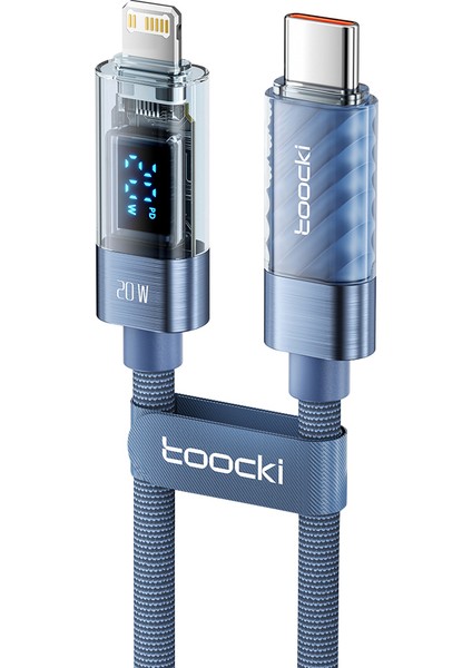 2m Type-C - Lightning Cep Telefonu Kablosu Pd 20W Hızlı Şarj Kablosu - Mavi (Yurt Dışından)