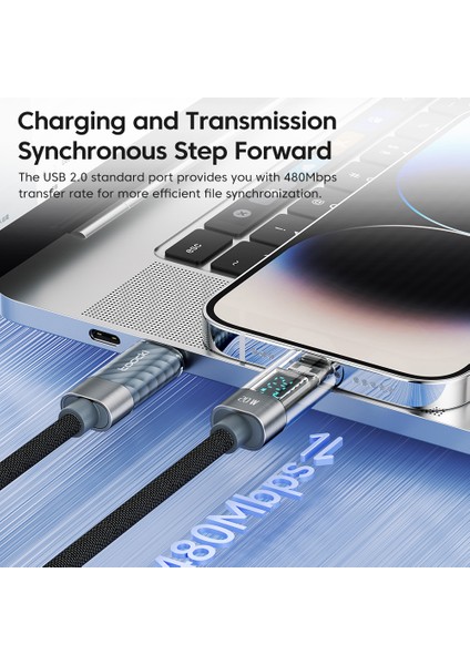 2m Type-C - Lightning Cep Telefonu Kablosu Pd 20W Hızlı Şarj Kablosu - Mavi (Yurt Dışından) fiyatları