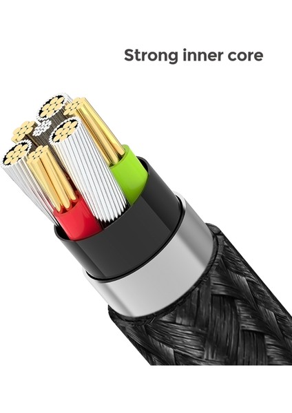 Devıa Gracious Serisi EC308 2m Veri Kablosu Usb-A - Type-C 2.1A Telefon Şarj Kablosu (Yurt Dışından)