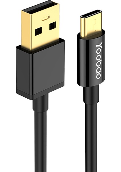 0,3 M Tpe Kabuk Usb'den Tip C'ye Hızlı Şarj Kablosu Veri Iletim Kablosu (Yurt Dışından)