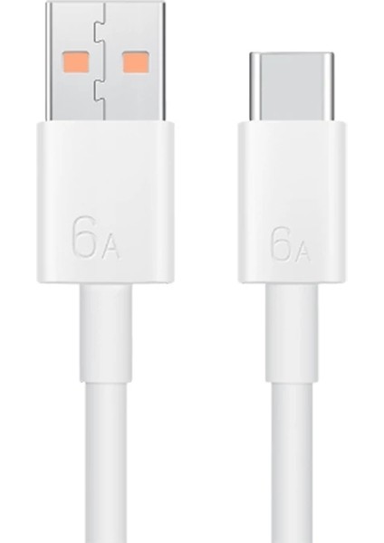 100 cm 6A 66 W Tip-C Hızlı Şarj Kablosu Kablosu Için Huawei Mate 40 Pro/nova 8 5g/onur V40 5g (Yurt Dışından) fiyatları