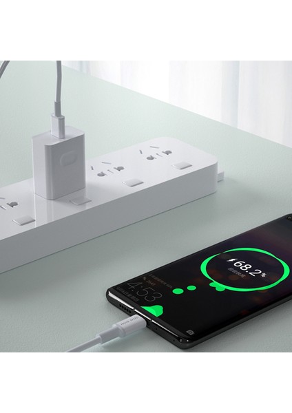 Move Speed YSUCT03-C12W 6A Usb'den C Tipi Kabloya Tpe 1,2m 66W Hızlı Şarj Veri Kablosu Kablosu - Beyaz (Yurt Dışından) fırsatları