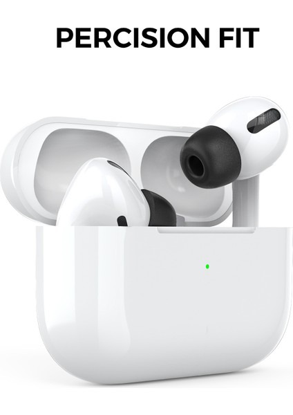 Apple Pro/pro 2 Memory Foam Yedek Kulaklık Ipuçları için 1 Çift Kulaklık Kapakları, Boyut: L (Yurt Dışından)