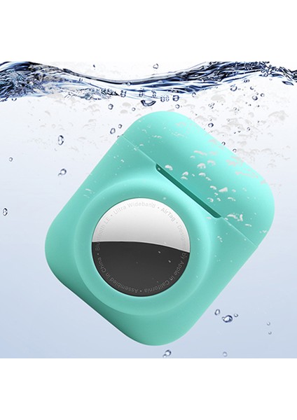 için Kablosuz Şarj Kutulu (2019)/ ve Şarj Kutulu (2019)/(2016) + Airtag 2'si 1 Arada Silikon Koruyucu Kapaklı Kılıf ve Kulaklıklı Kaybolmaya Karşı Halat-Nane Yeşili (Yurt Dışından) indirimleri