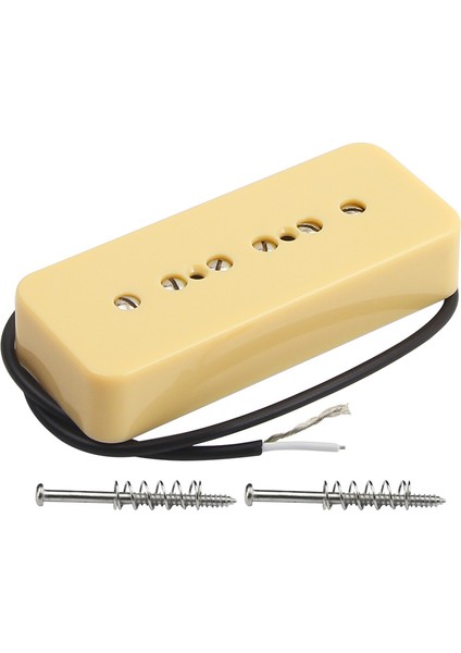 Krem B Stili Fleor Oapbar Pickup P- Gitar Pikap Tek Bobin Ltyle Elektrikli Gitar Parçaları Için (Yurt Dışından)