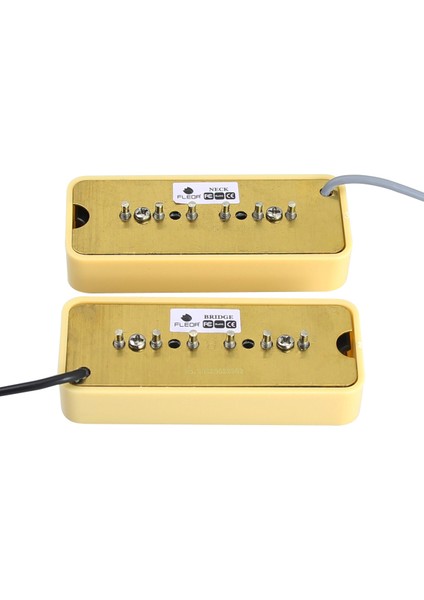 Krem B Stili Fleor Oapbar Pickup P- Gitar Pikap Tek Bobin Ltyle Elektrikli Gitar Parçaları Için (Yurt Dışından)