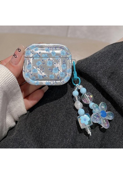 Pro için Çizilmez Kapak Esnek Tpu Kılıf Kolyeli Kulaklık Kılıfı (Yurt Dışından)