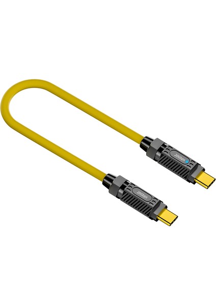 1m 8k 60Hz Ses Video Iletimi 140W 20GBPS Usb3.2 Tip-C Veri Kablosu (Yurt Dışından)