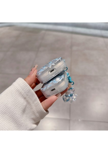 Pro için Çizilmez Kapak Esnek Tpu Kılıf Kolyeli Kulaklık Kılıfı (Yurt Dışından) indirimleri