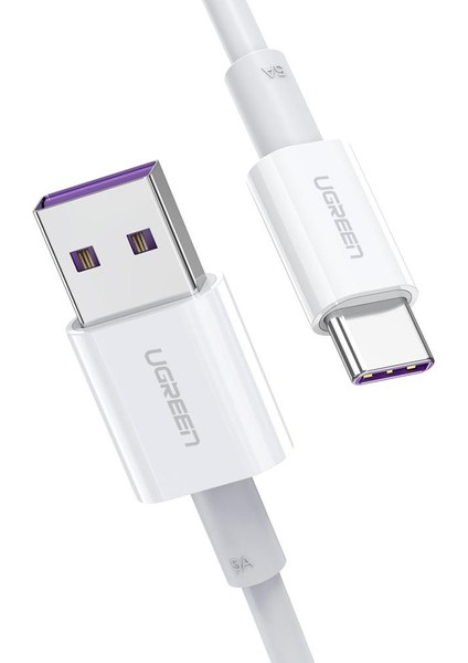 Cep Telefonu/tablet/dizüstü Bilgisayar Için Süper Hızlı Şarj 5A Usb'den C Tipi Şarj Kablosu, 2m (Yurt Dışından)