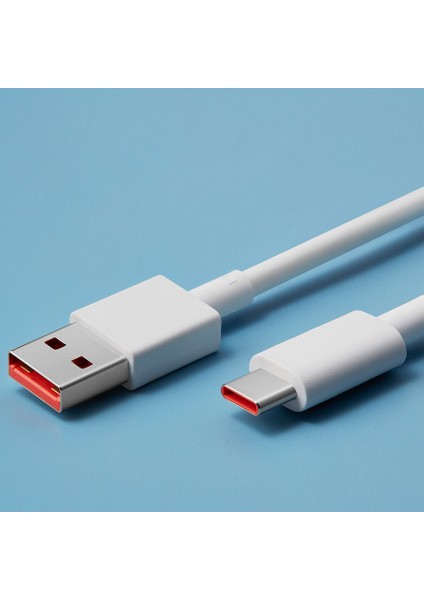 Xıaomı 6A Tip-C Hızlı Şarj Cep Telefonu Laptop Veri Kablosu Kablosu 1m (Yurt Dışından)